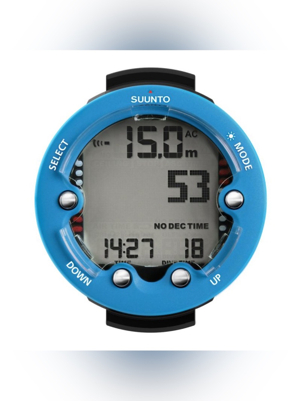 Suunto Zoop Novo Wrist Computer Blue with Display Shield